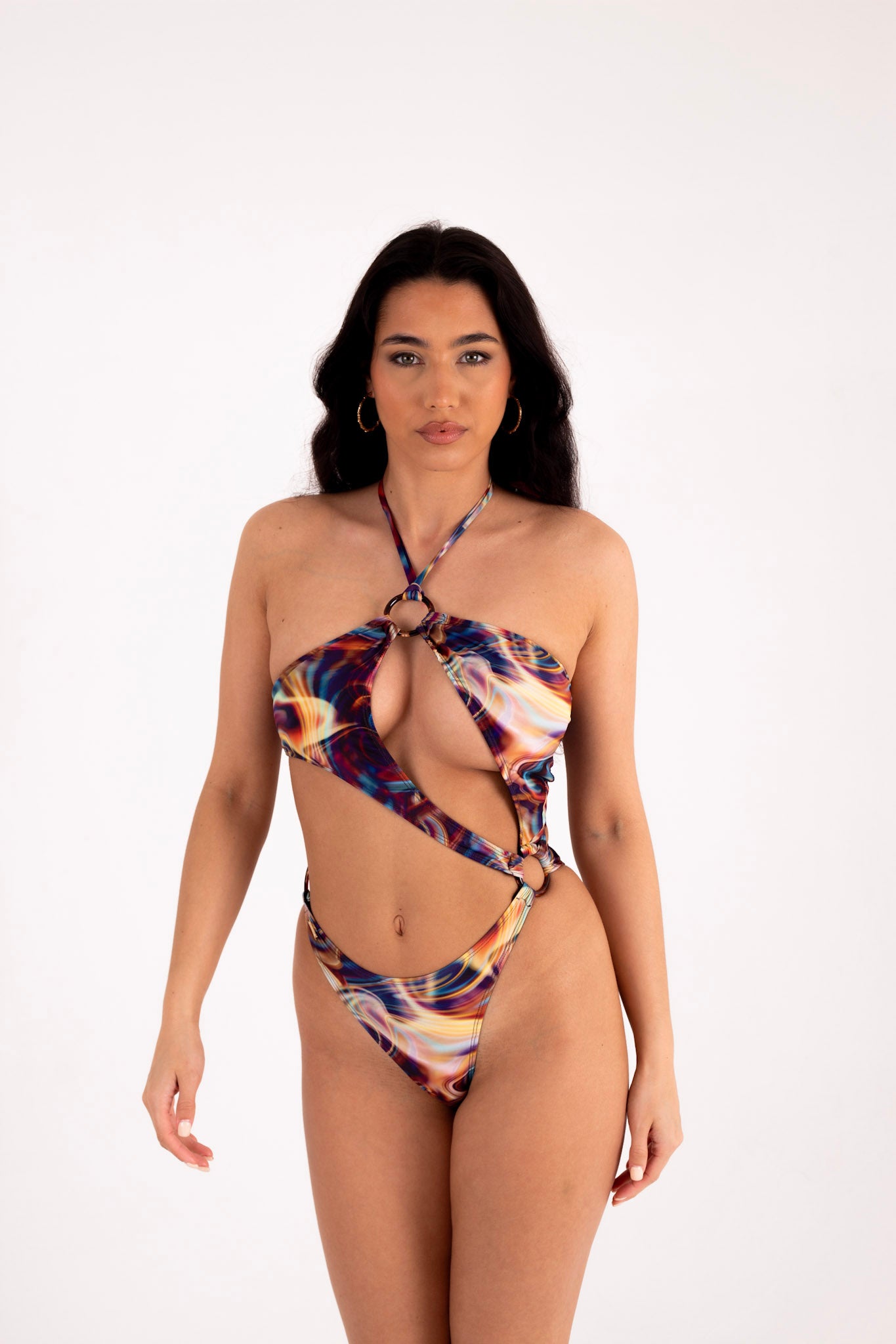 Ibiza swimsuit - twilight print