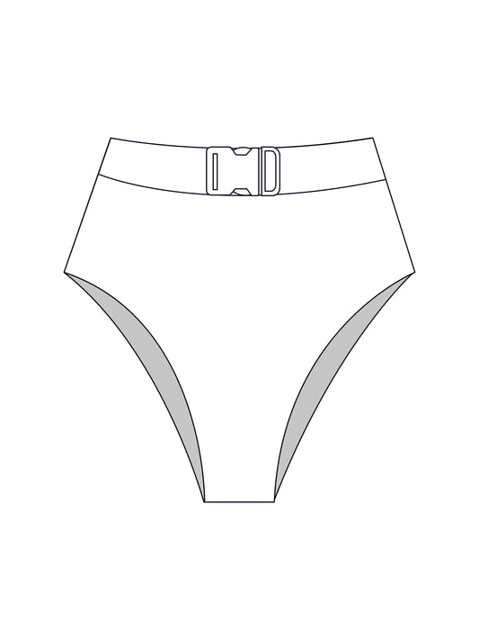 Custom buckle hotpants