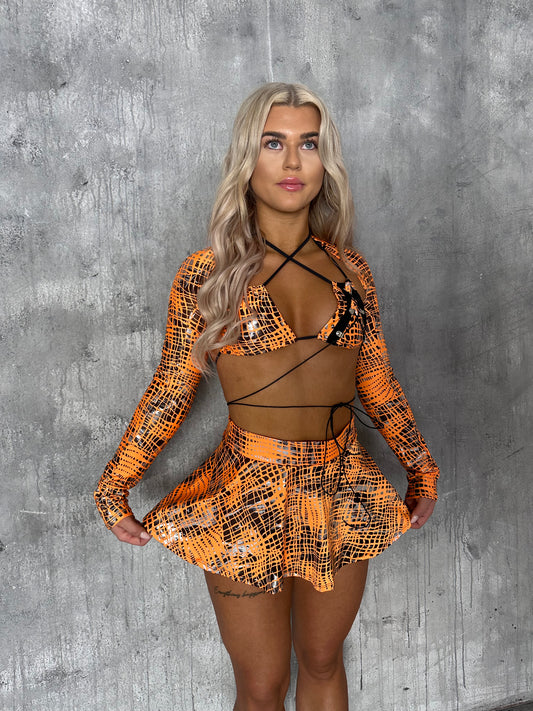 CYBER orange three piece set